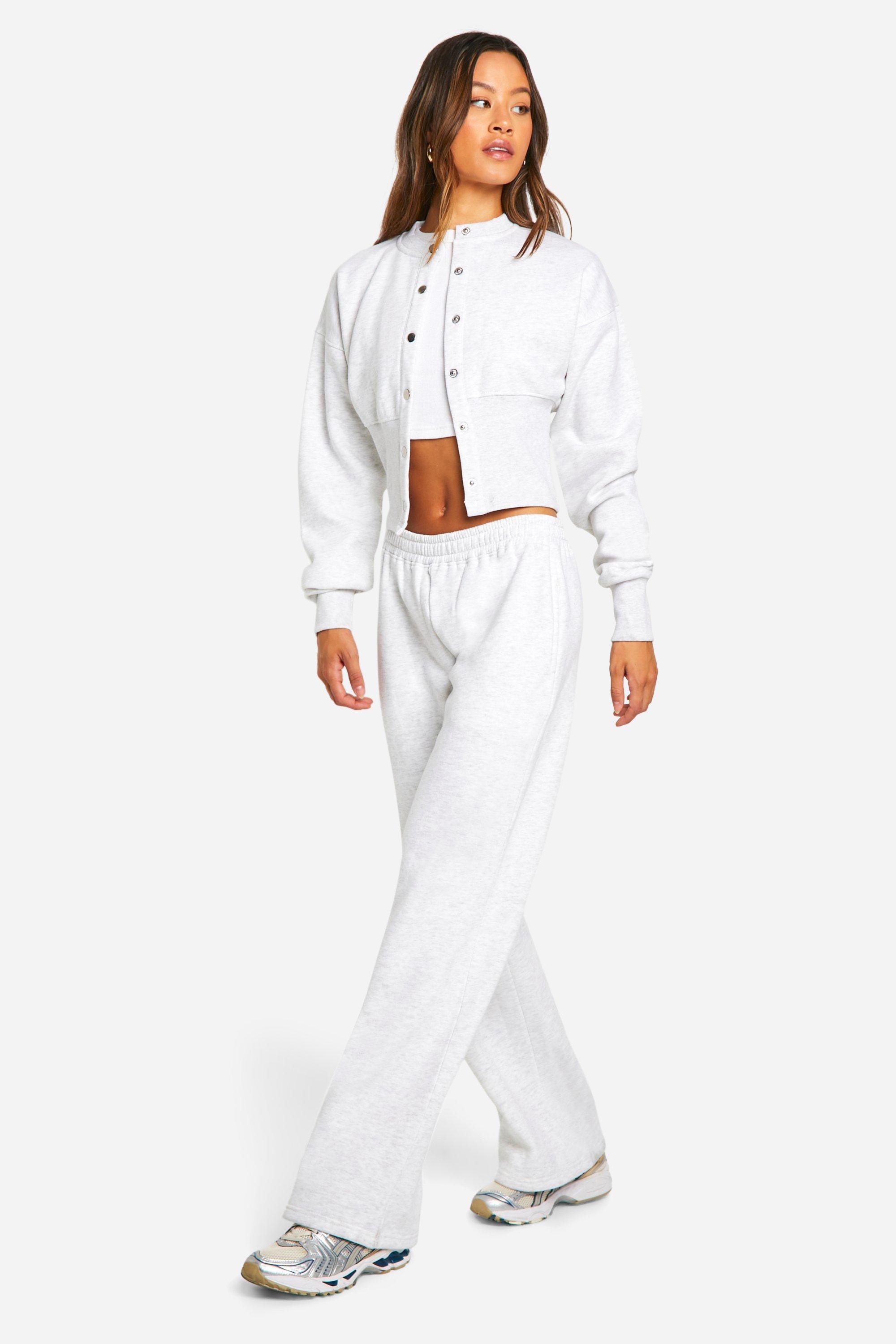 Boohoo Women s Tall Button Through Tracksuit